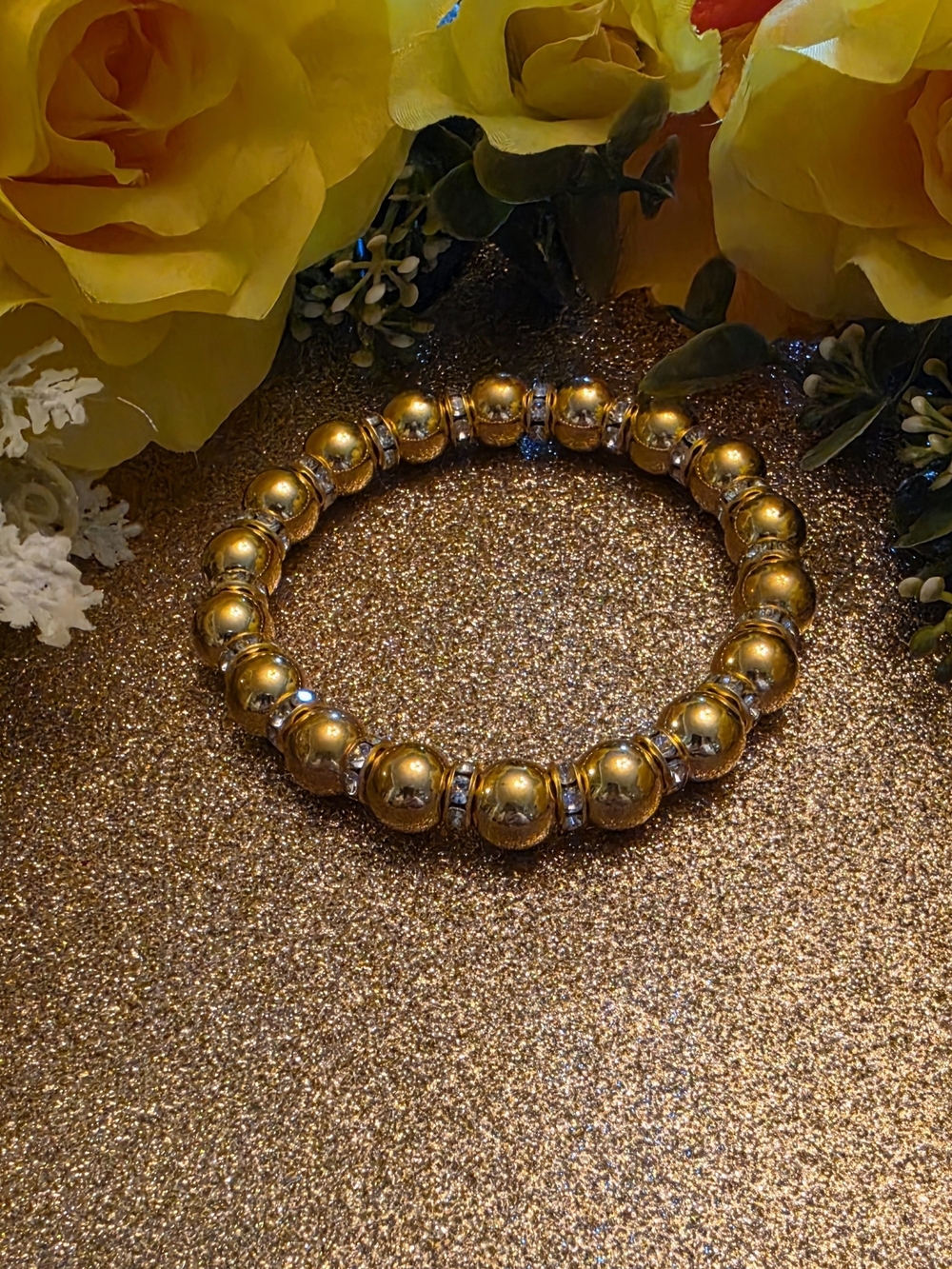 Dripping Gold Bracelet